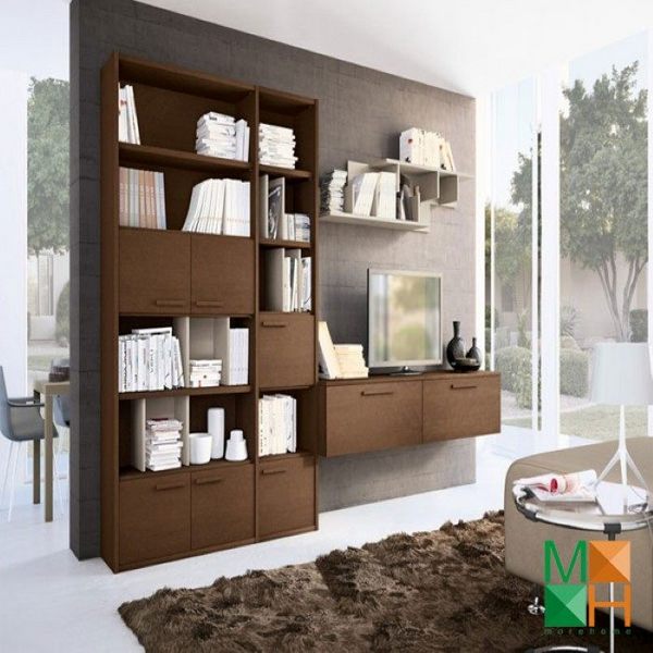 Chiêm ngưỡng mẫu tủ sách gỗ đẹp, ấn tượng nhất của Morehome Chiêm ngưỡng mẫu tủ sách gỗ đẹp, ấn tượng nhất của Morehome
