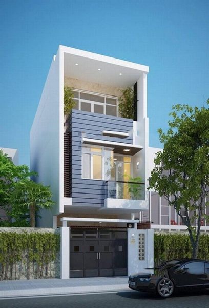Thiết kế mặt tiền nhà phố đẹp Thiết kế mặt tiền nhà phố đẹp