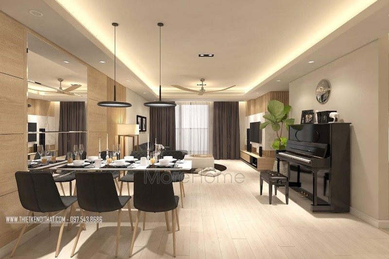 Thiết kế nội thất chung cư Mỹ Đình Plaza 2 Thiết kế nội thất chung cư Mỹ Đình Plaza 2