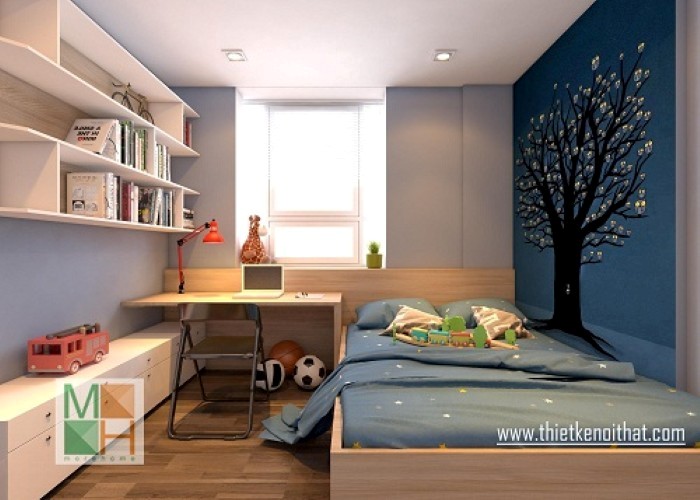Thiết kế phòng ngủ bé trai Thiết kế phòng ngủ bé trai