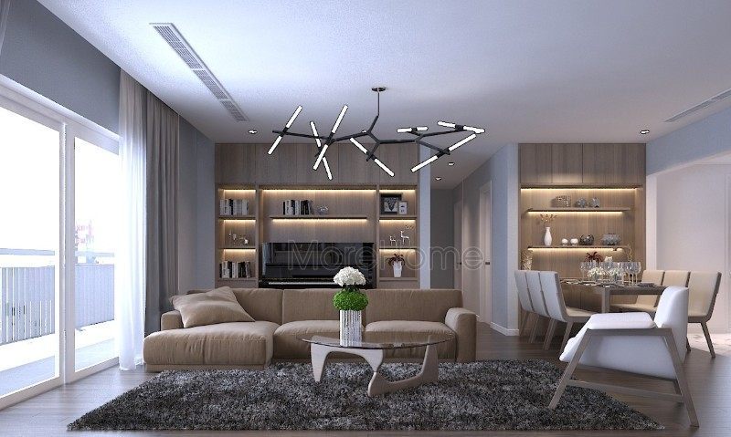 Thiết kế nội thất chung cư 139m2 Thiết kế nội thất chung cư 139m2