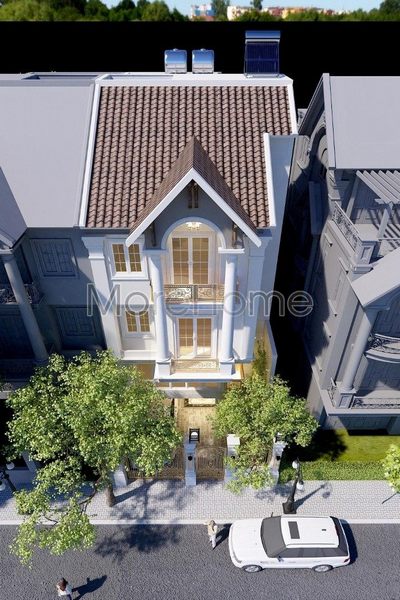 Thiết kế mặt tiền biệt thự Thiết kế mặt tiền biệt thự