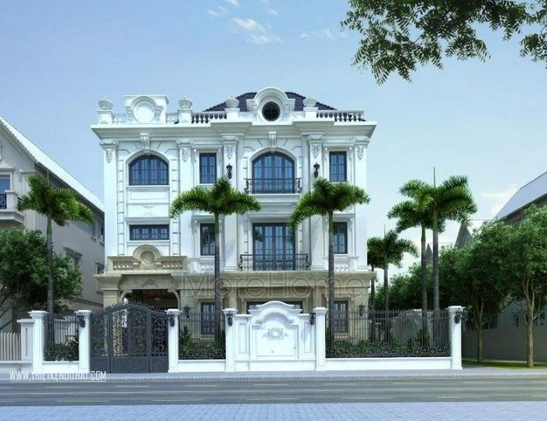 Thiết kế mặt tiền biệt thự Thiết kế mặt tiền biệt thự