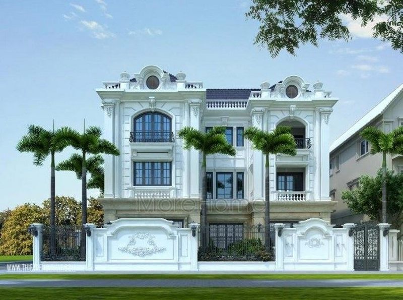 Thiết kế mặt tiền biệt thự Thiết kế mặt tiền biệt thự