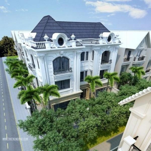 Thiết kế mặt tiền biệt thự Thiết kế mặt tiền biệt thự