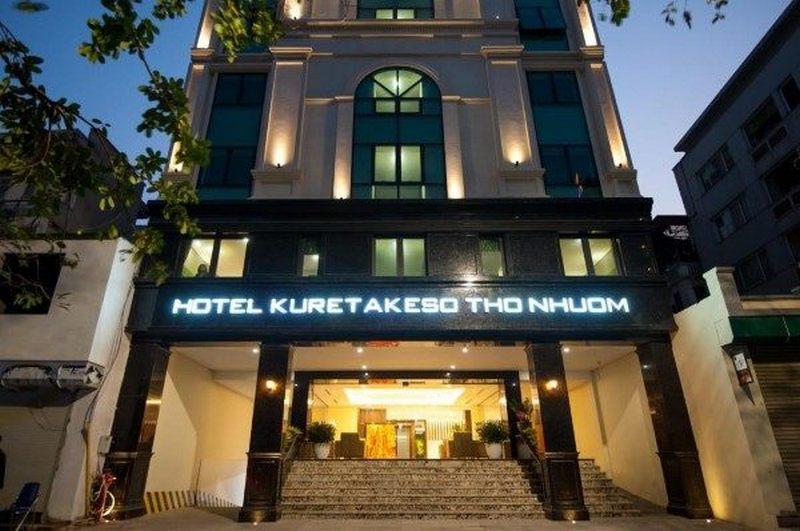 Thiết kế mặt tiền khách sạn Thiết kế mặt tiền khách sạn