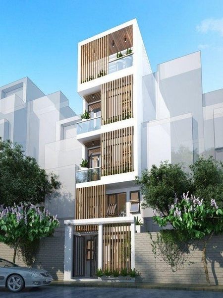 Thiết kế mặt tiền khách sạn Thiết kế mặt tiền khách sạn