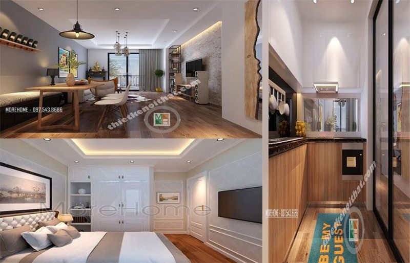 Thiết kế chung cư đẹp mang đến cuộc sống hoàn mỹ Thiết kế chung cư đẹp mang đến cuộc sống hoàn mỹ