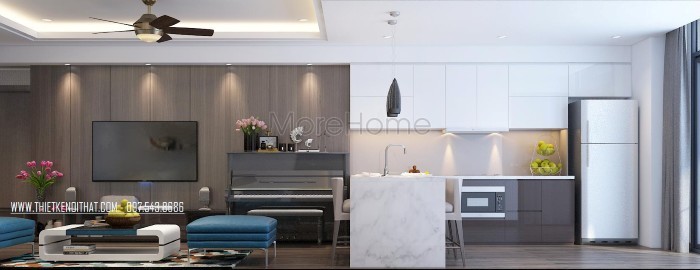 Thiết kế chung cư đẹp mang đến cuộc sống hoàn mỹ