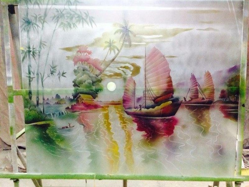 Điều cần biết về phong thủy khi đặt tranh kính trong nhà Điều cần biết về phong thủy khi đặt tranh kính trong nhà