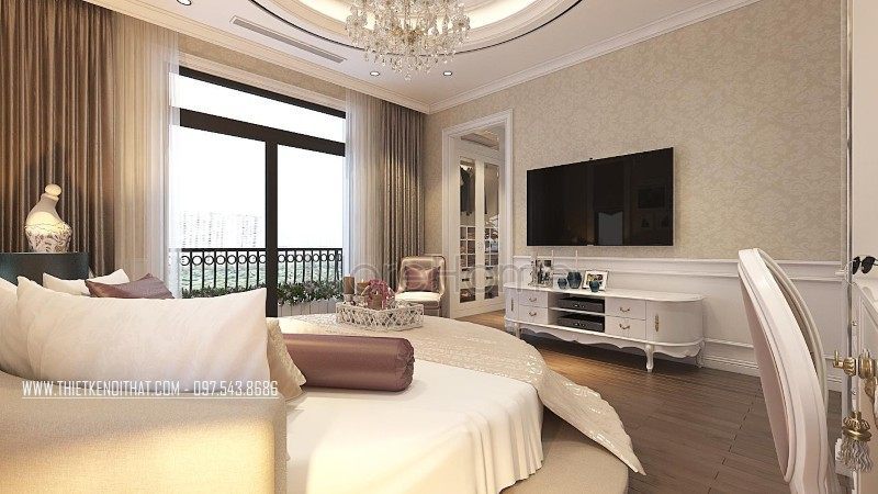Nội thất phòng ngủ gỗ tự nhiên