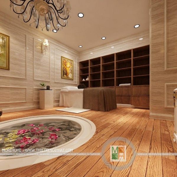 Thiết kế spa tại nhà