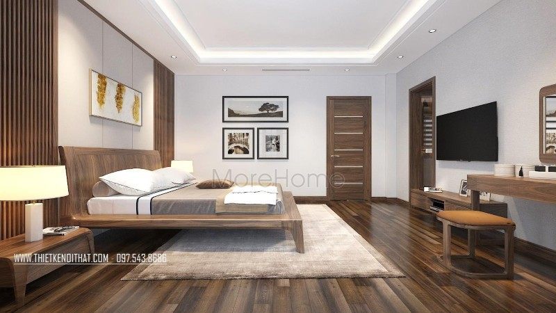 Nội thất gỗ óc chó Thiết kế nội thất gỗ óc chó