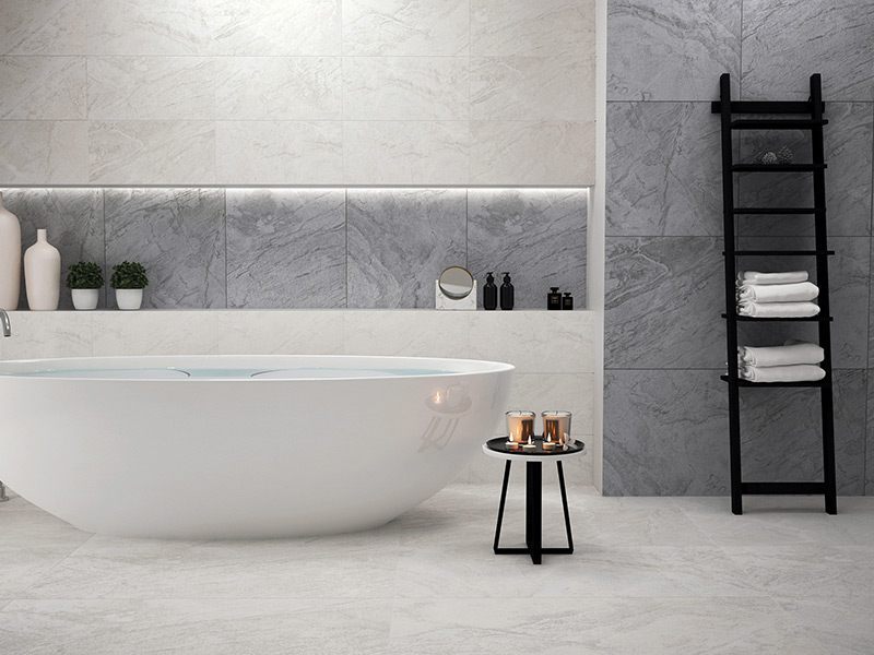 Gạch ốp phòng tắm, nhà vệ sinh đẹp - Bất ngờ lớn “chống trơn – chống ố Gạch ốp phòng tắm, nhà vệ sinh đẹp - Bất ngờ lớn “chống trơn – chống ố