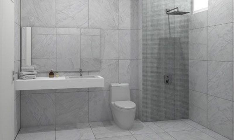 Gạch ốp phòng tắm, nhà vệ sinh đẹp - Bất ngờ lớn “chống trơn – chống ố Gạch ốp phòng tắm, nhà vệ sinh đẹp - Bất ngờ lớn “chống trơn – chống ố