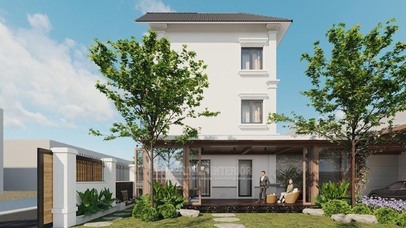 Thiết kế nhà 2 mặt tiền Thiết kế nhà 2 mặt tiền