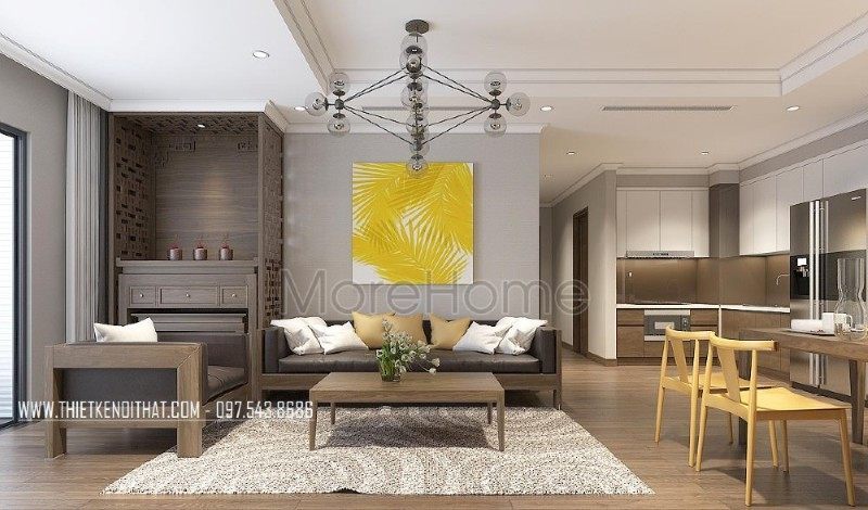 Nội thất phòng khách chung cư Nội thất phòng khách chung cư