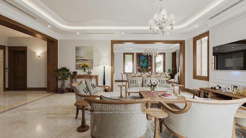 Mẫu phòng khách biệt thự đẹp Mẫu phòng khách biệt thự đẹp
