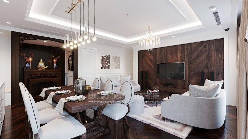 Nội thất phòng khách hiện đại