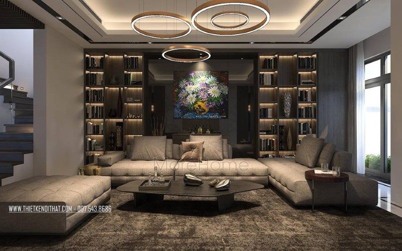 Nội thất phòng khách hiện đại