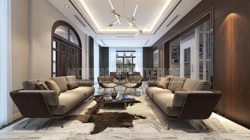 Nội thất phòng khách hiện đại