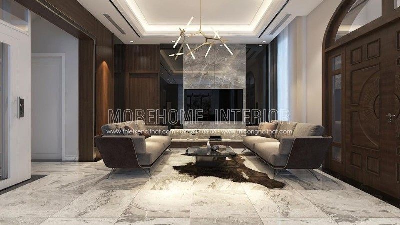 Nội thất phòng khách hiện đại