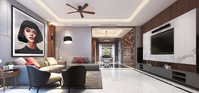 Nội thất phòng khách hiện đại