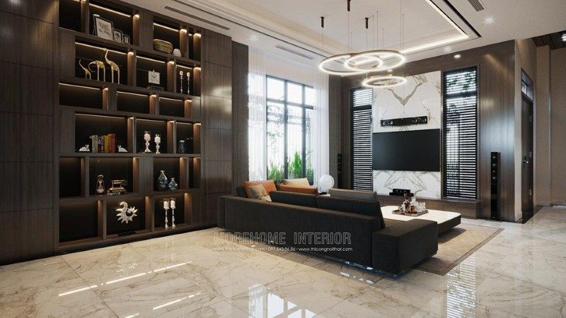 Nội thất phòng khách hiện đại