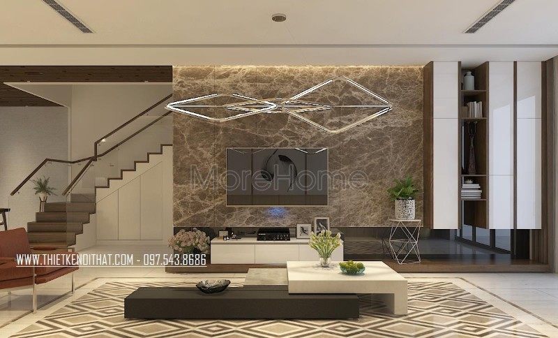 Nội thất phòng khách hiện đại