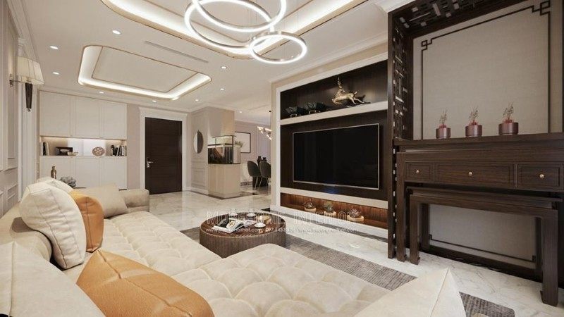Nội thất phòng khách hiện đại