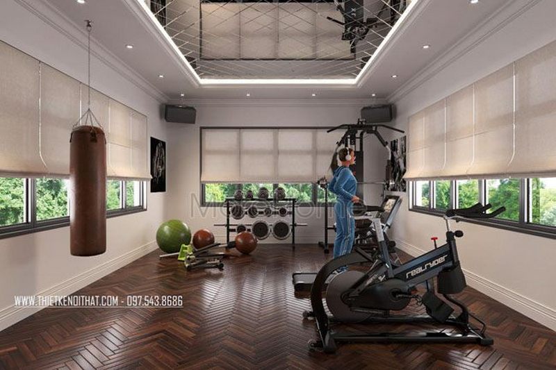 Thiết kế nội thất tân cổ điển gỗ Việt