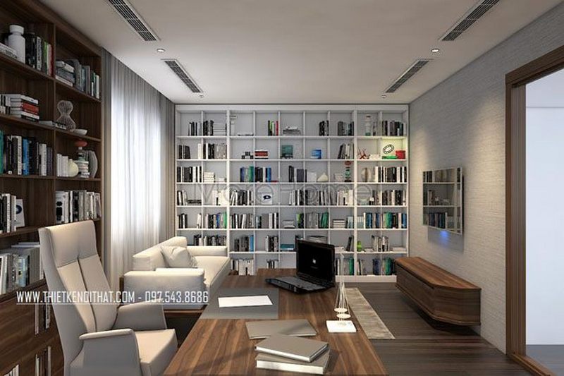 Thiết kế nội thất tân cổ điển gỗ Việt