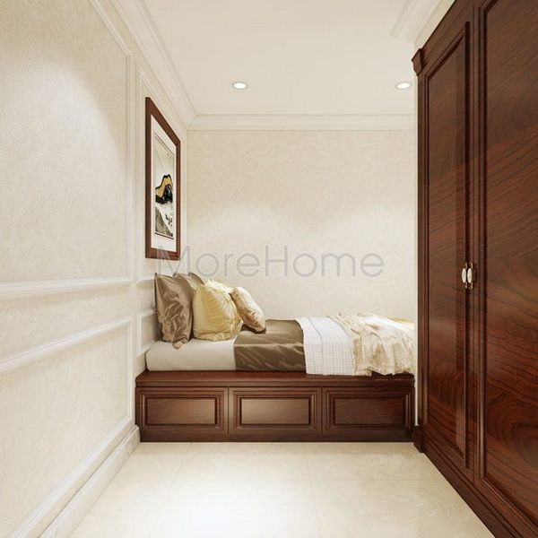 Thiết kế nội thất tân cổ điển gỗ Việt