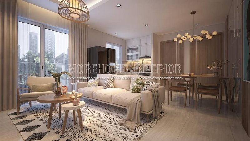 Thiết kế nội thất chung cư đơn giản