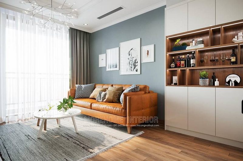  Thiết kế nội thất chung cư phong cách tối giản