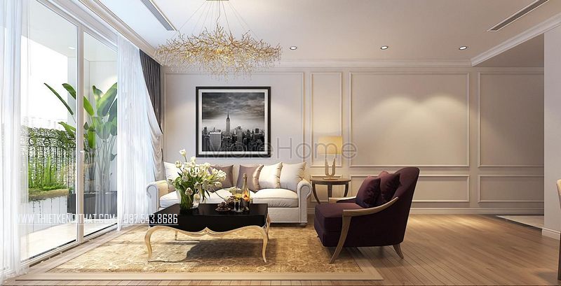  Thiết kế nội thất phòng khách nhà chung cư