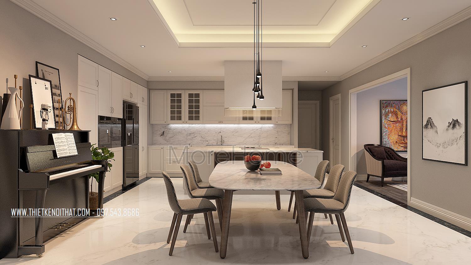  Các phong cách thiết kế nội thất chung cư