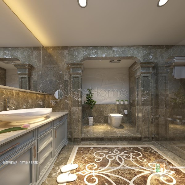  Thiết kế nội thất chung cư 90m2, 95m2, 100m2, 105m2, 110m2