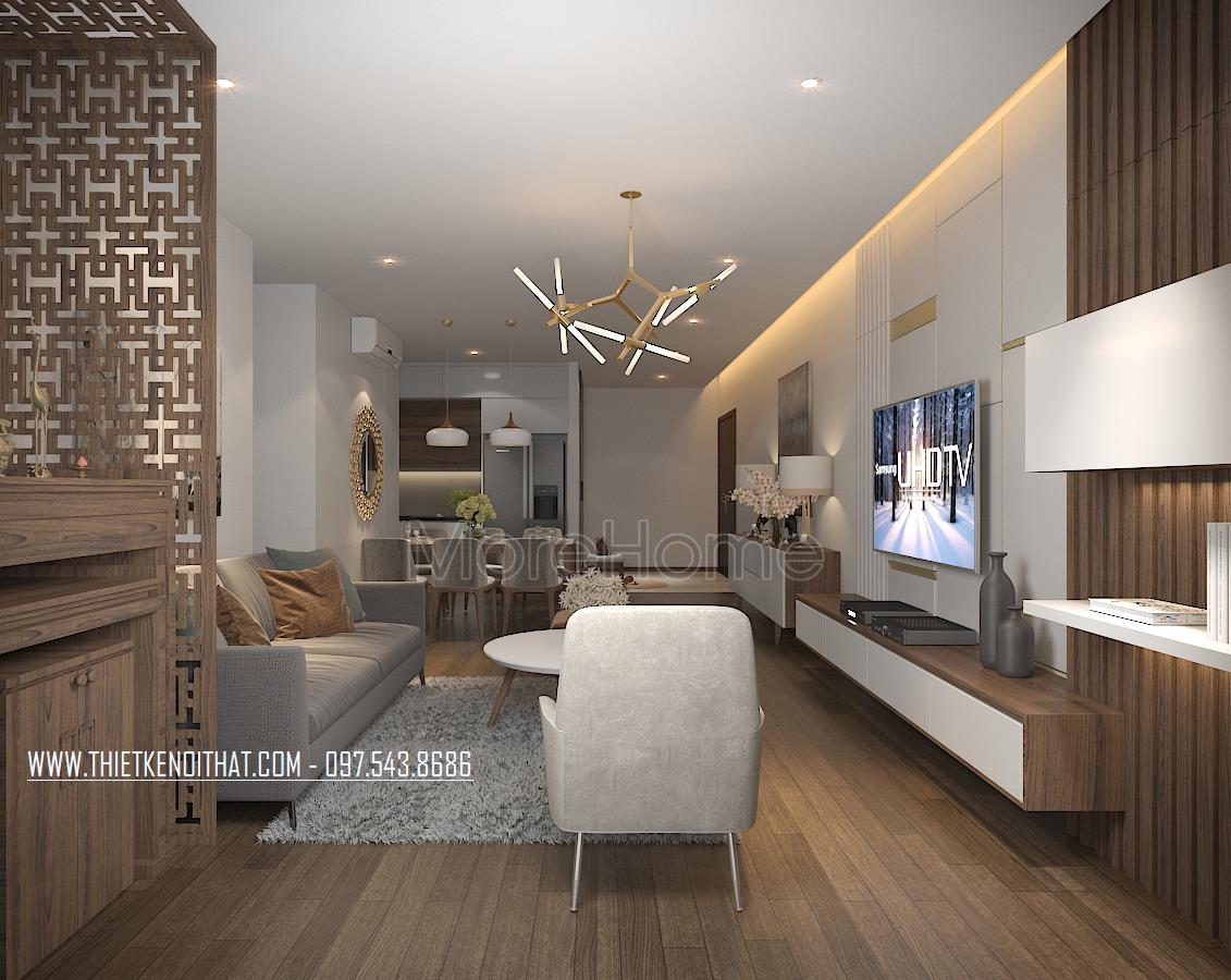  Thiết kế nội thất chung cư độc thân