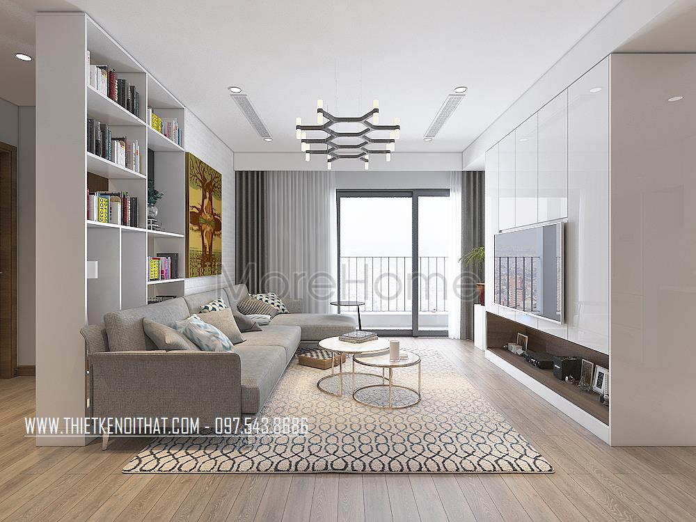 Thiết kế chung cư scandinavian