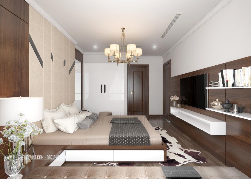  Thiết kế nội thất chung cư 90m2, 95m2, 100m2, 105m2, 110m2