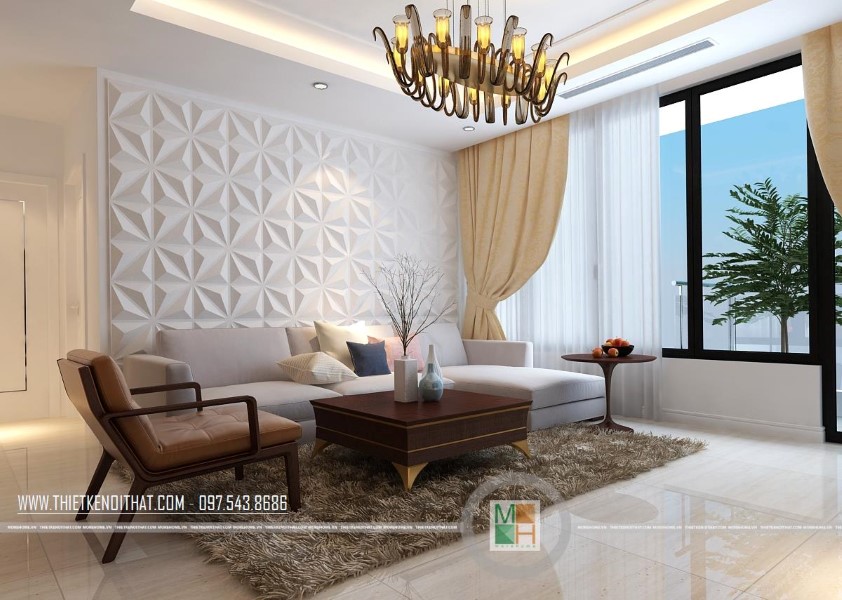  Thiết kế nội thất phòng khách nhà chung cư