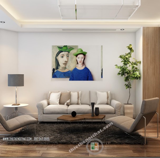  Thiết kế nội thất phòng khách nhà chung cư