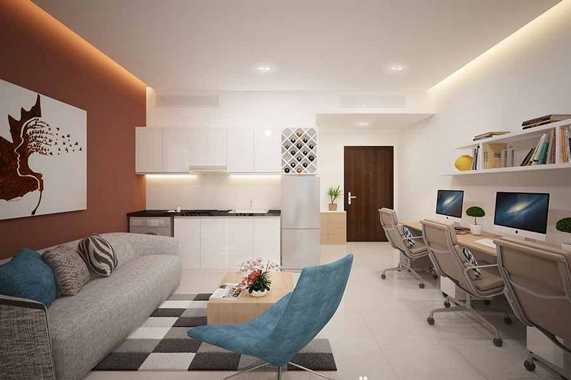  Thiết kế căn hộ officetel