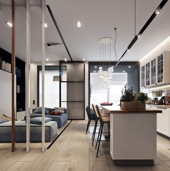  Mẫu thiết kế căn hộ studio đẹp