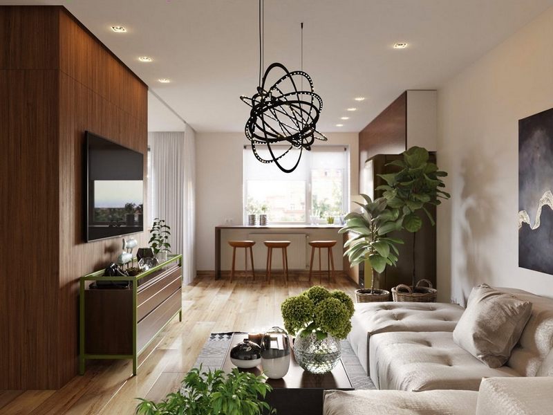  Mẫu thiết kế căn hộ studio đẹp