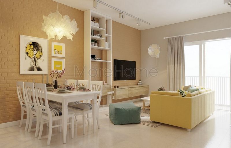  Thiết kế phòng khách chung cư đẹp, hiện đại 