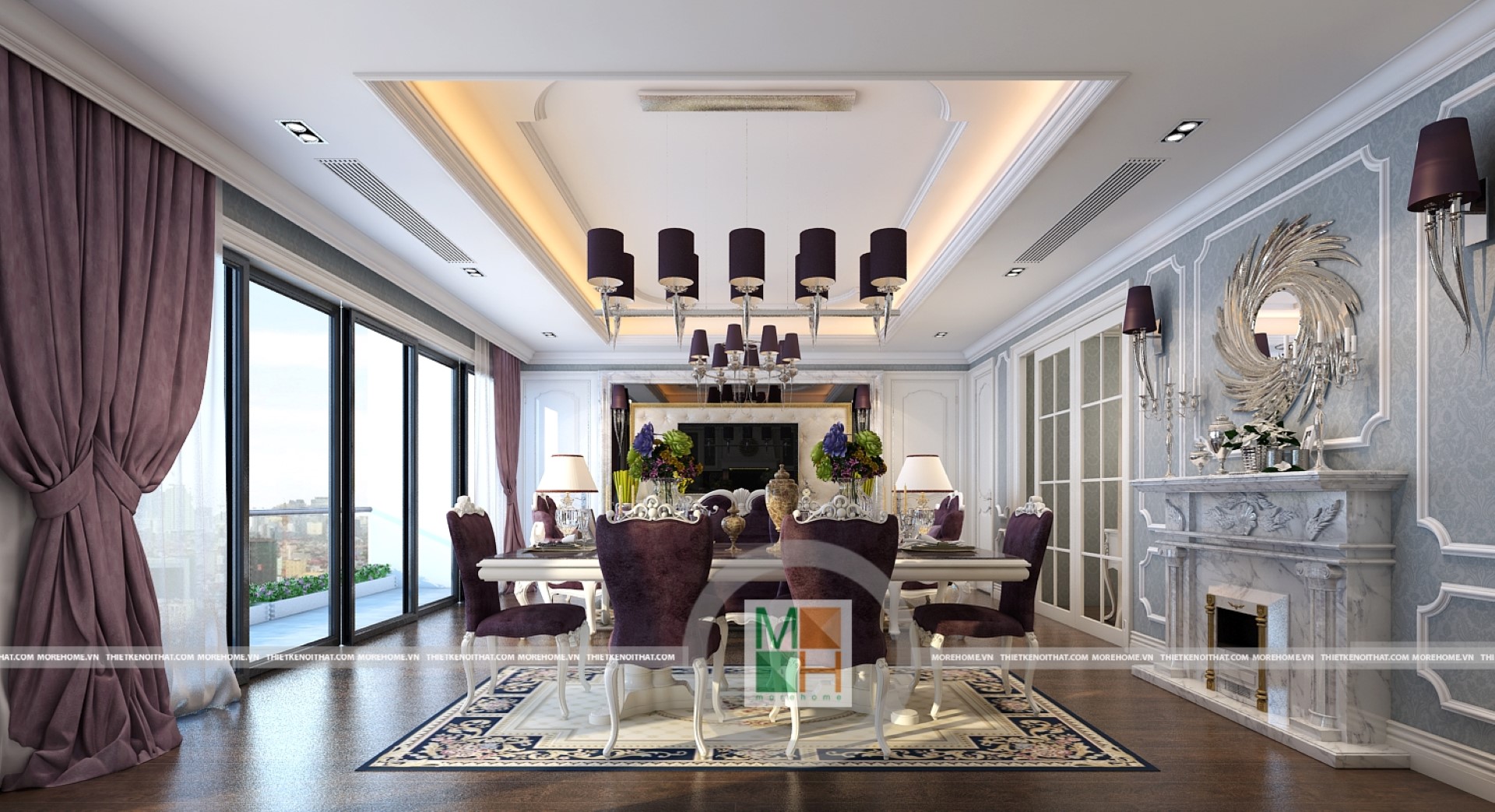  Trần nhà chung cư đẹp
