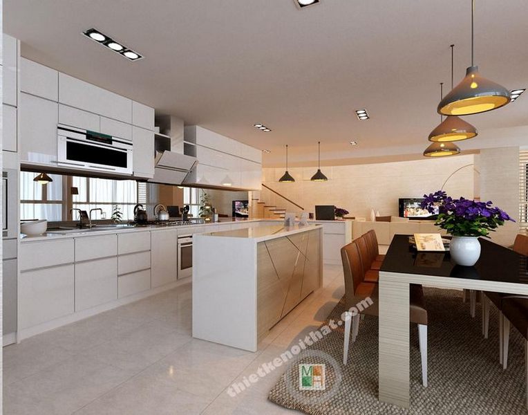 Thiết kế nội thất phòng bếp nhà chung cư