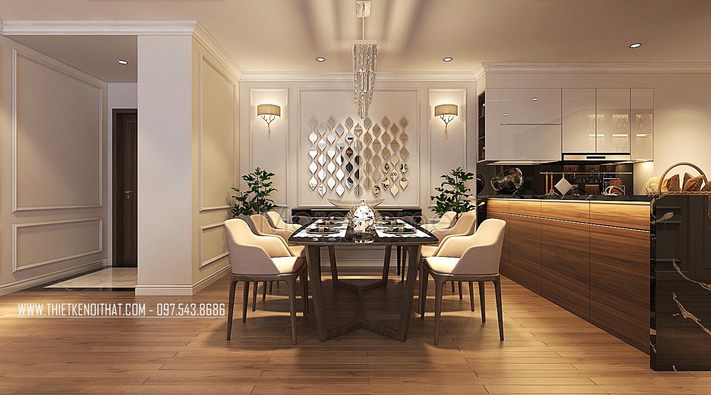 Thiết kế nội thất phòng bếp nhà chung cư